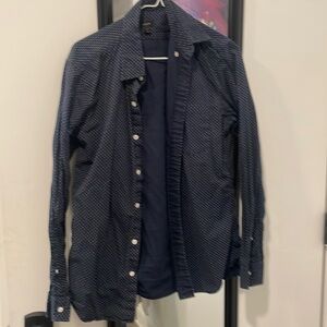 J. Crew blue buttoned down shirt size S